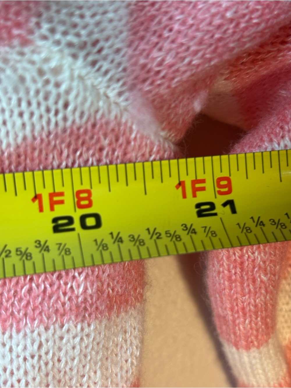 Vineyard Vines Cayman Striped Cashmere Linen Blend Preppy Sweater Small Pink - Picture 6 of 7